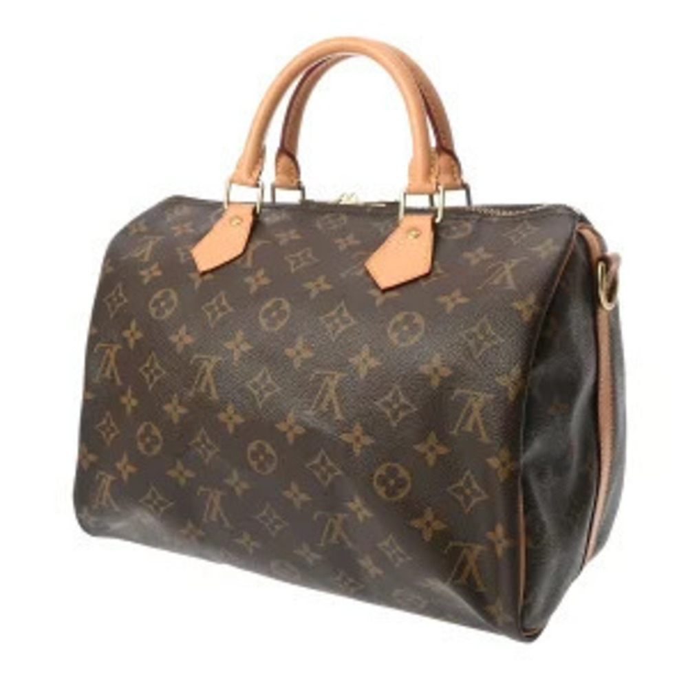 Louis Vuitton Leather Bag Ebene Brown